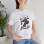 Ninja Cat Tee — Japanese Samurai Cat Graphic T-Shirt