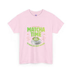 Matcha Time Tee — "Matcha Time to Make Life More Focused" Graphic T-Shirt