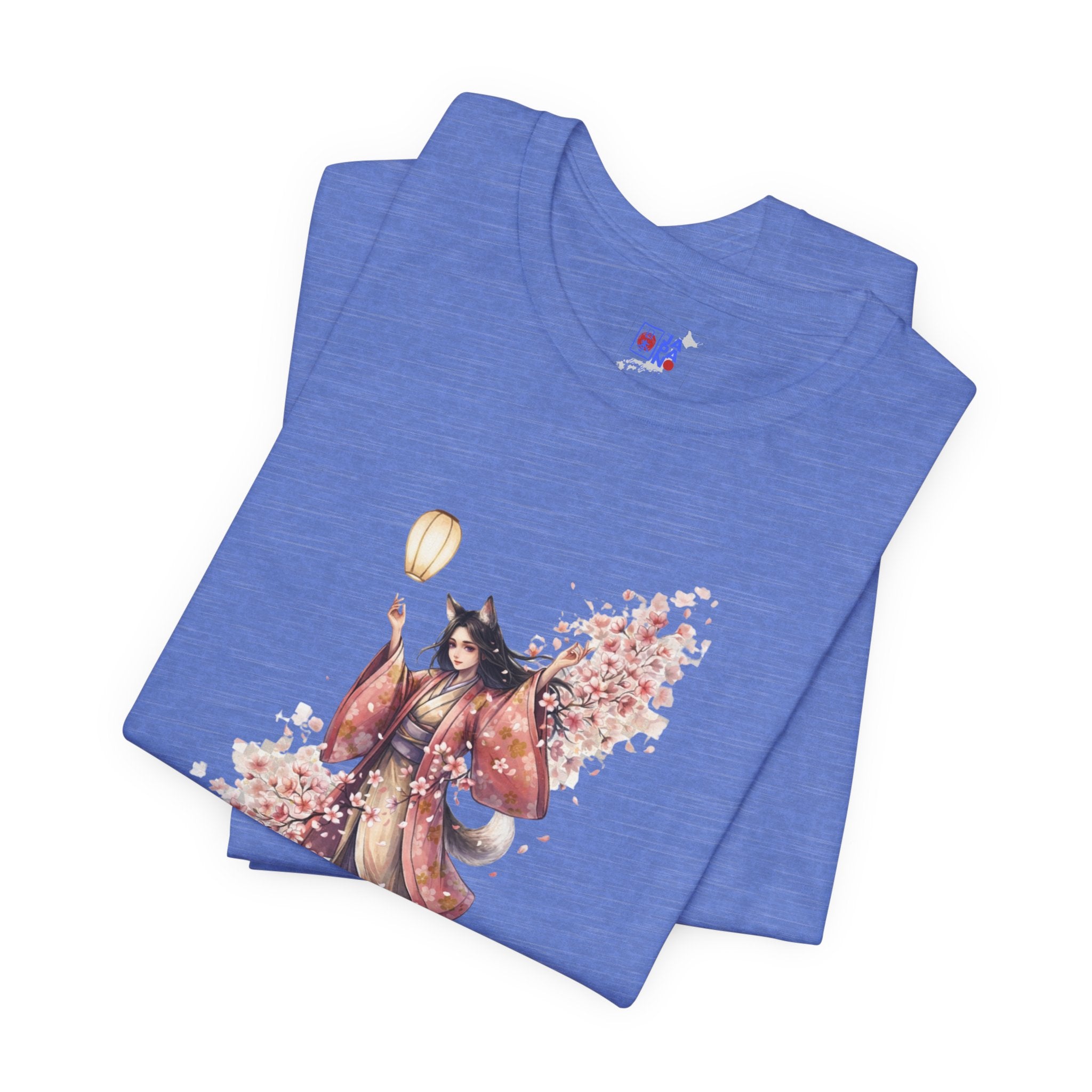 Cherry Blossom Kimono Tee — Hanami Floral Japanese Art T-Shirt