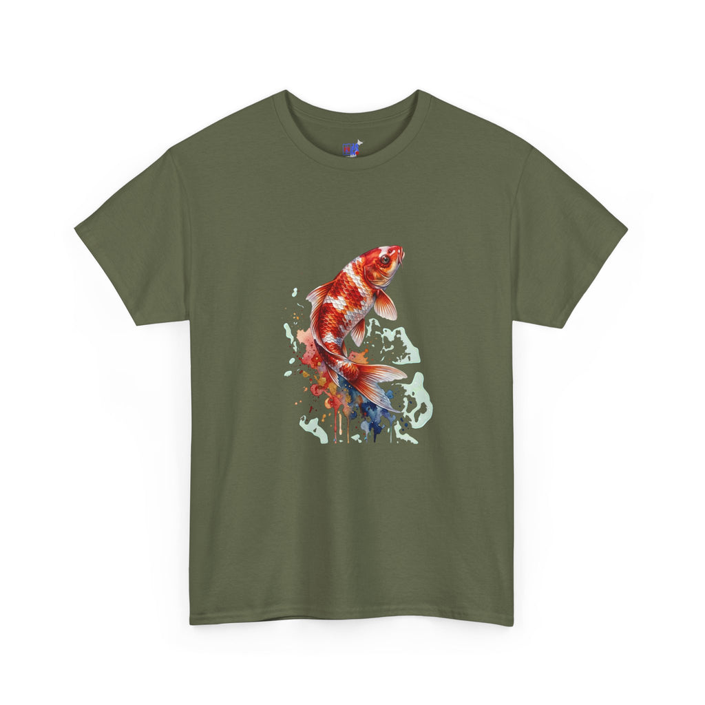 Watercolor Koi Fish T-Shirt — Koi Graphic Tee