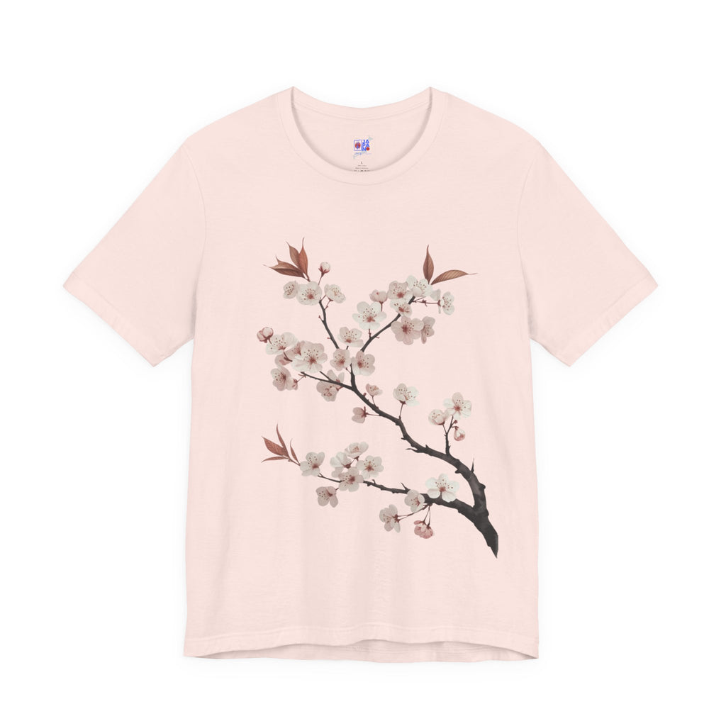 Cherry Blossom T‑Shirt — Soft Pink Floral Tee