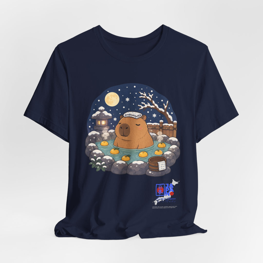 Bear Onsen T-Shirt — Cute Winter Hot Spring Graphic Tee