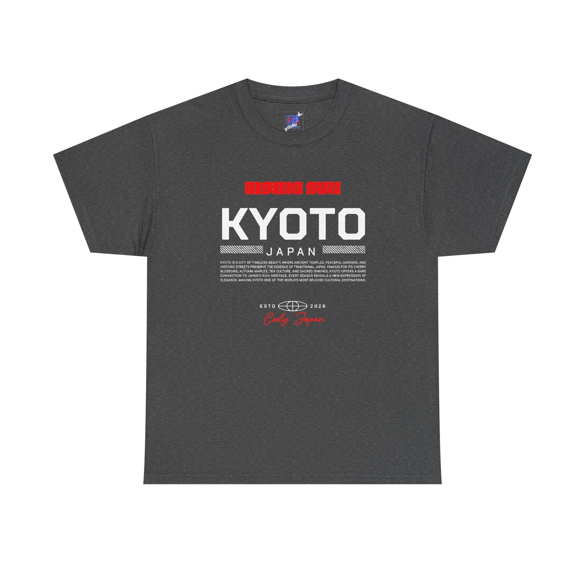Kyoto Japan T-Shirt,  Traditional Japan Travel Souvenir Tee  Temple & Bamboo Forest Shirt Japan Vacation Memory Gift  Kyoto Culture Apparel