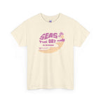Seas the Day Okinawa Beach Tee — Vacation Graphic T-Shirt