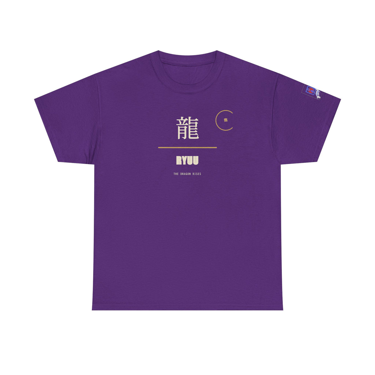 Ryuu Dragon Rises Kanji T-Shirt | Japanese Anime Graphic Tee