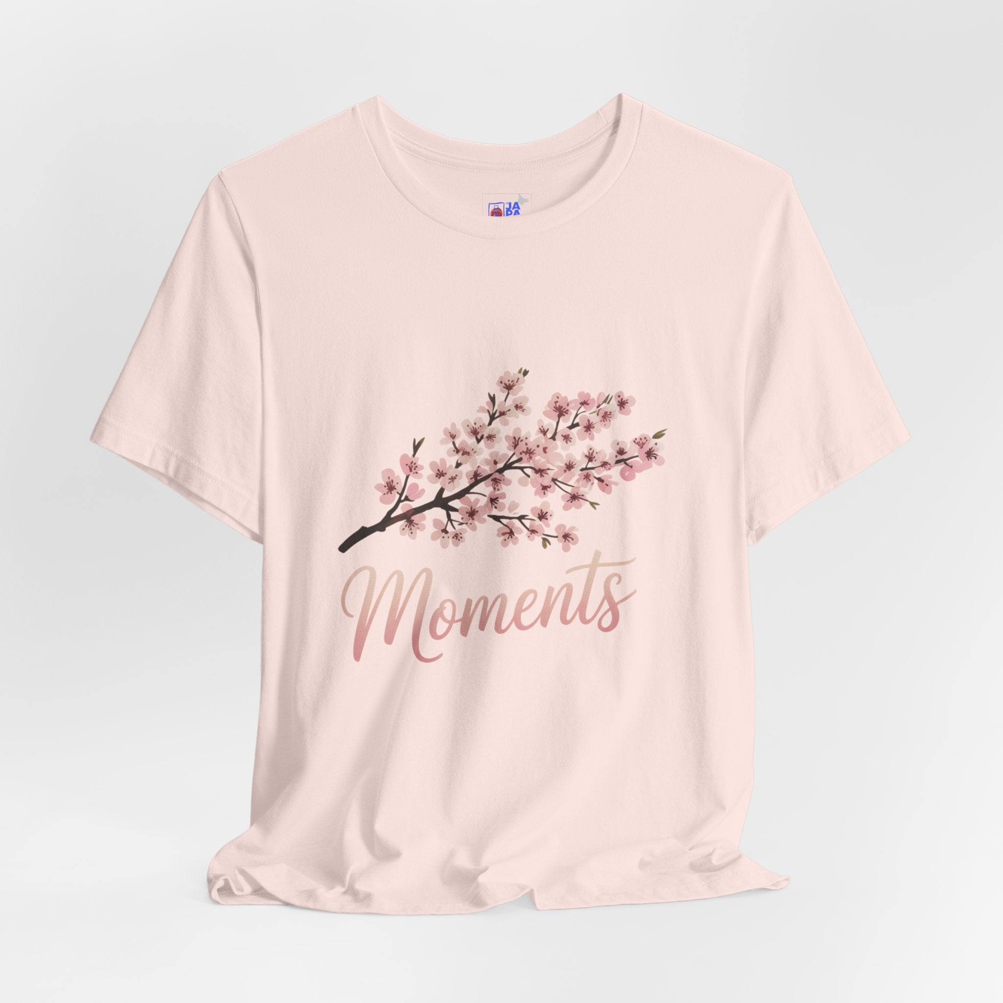 Sakura Moments T-Shirt — Japanese Cherry Blossom Quote Tee
