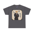 Shiba Inu Samurai T-Shirt — 忠誠 武士道 Loyal Warrior of Japan | Chumaru Bushido Japanese Dog Graphic Tee