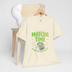 Matcha Time Tee — "Matcha Time to Make Life More Focused" Graphic T-Shirt