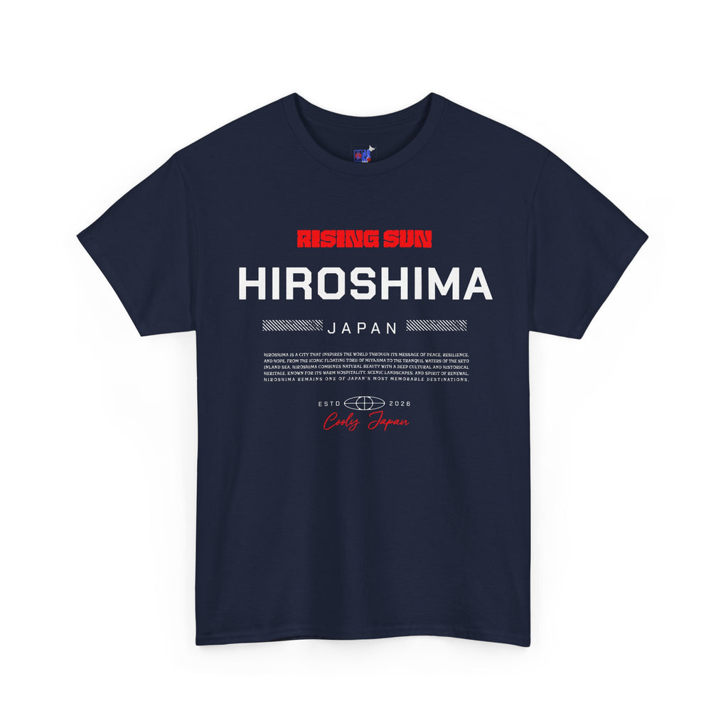 Hiroshima T-Shirt | 広島 Peace & Resilience Japan City Tee | Designed by Japanese