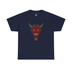Red Oni Mask T-Shirt | Japanese Demon Hannya Graphic Tee