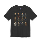 Shiba Inu Samurai T-Shirt, Japanese Warrior Dog Graphic Tee, Funny Dog Lover Gift, Anime Streetwear, Unisex Cotton Shirt