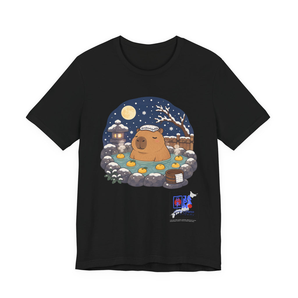 Bear Onsen T-Shirt — Cute Winter Hot Spring Graphic Tee