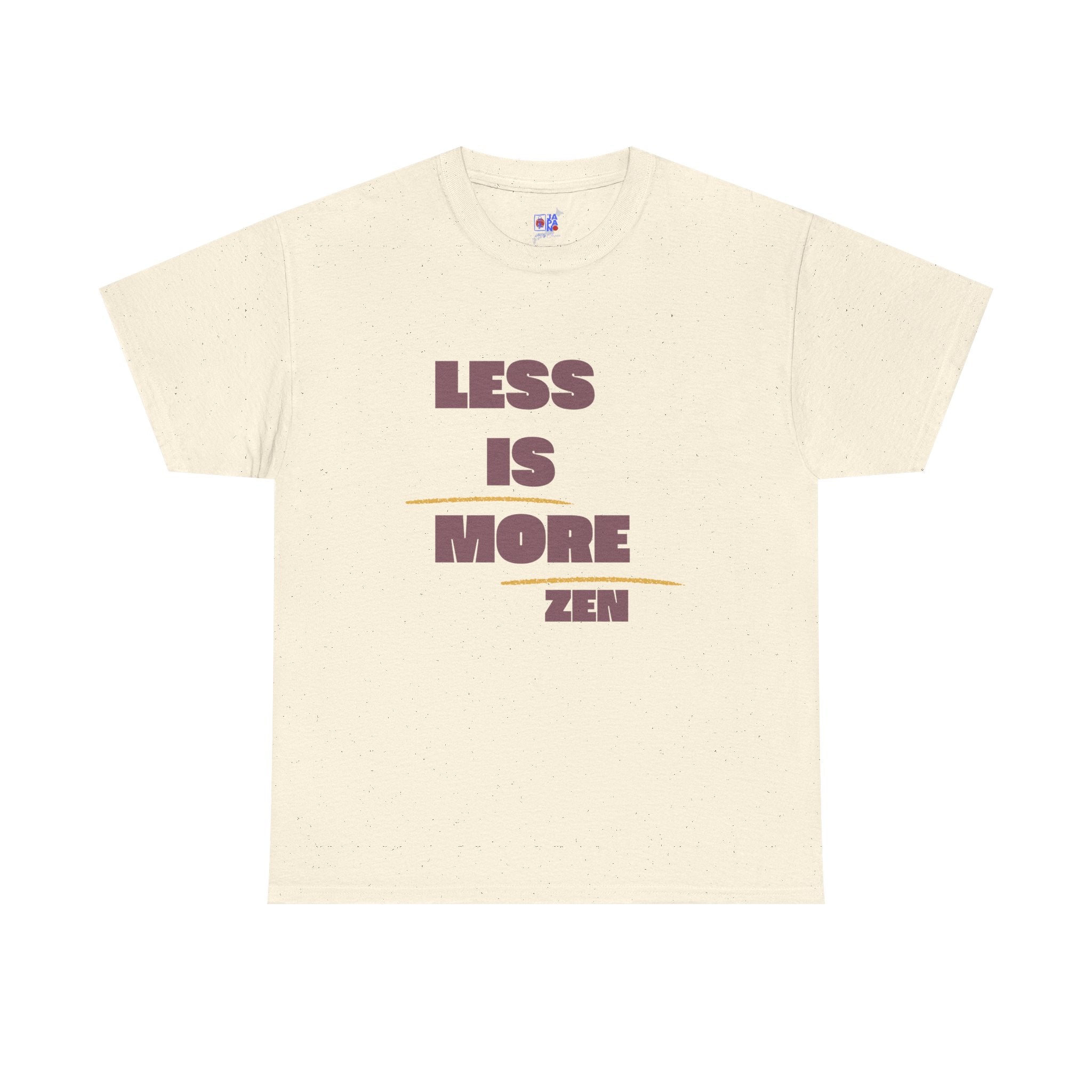 Less Is More Zen T-Shirt — Minimalist Mindfulness Tee