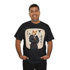 Shiba Inu Samurai T-Shirt — 忠誠 武士道 Loyal Warrior of Japan | Chumaru Bushido Japanese Dog Graphic Tee