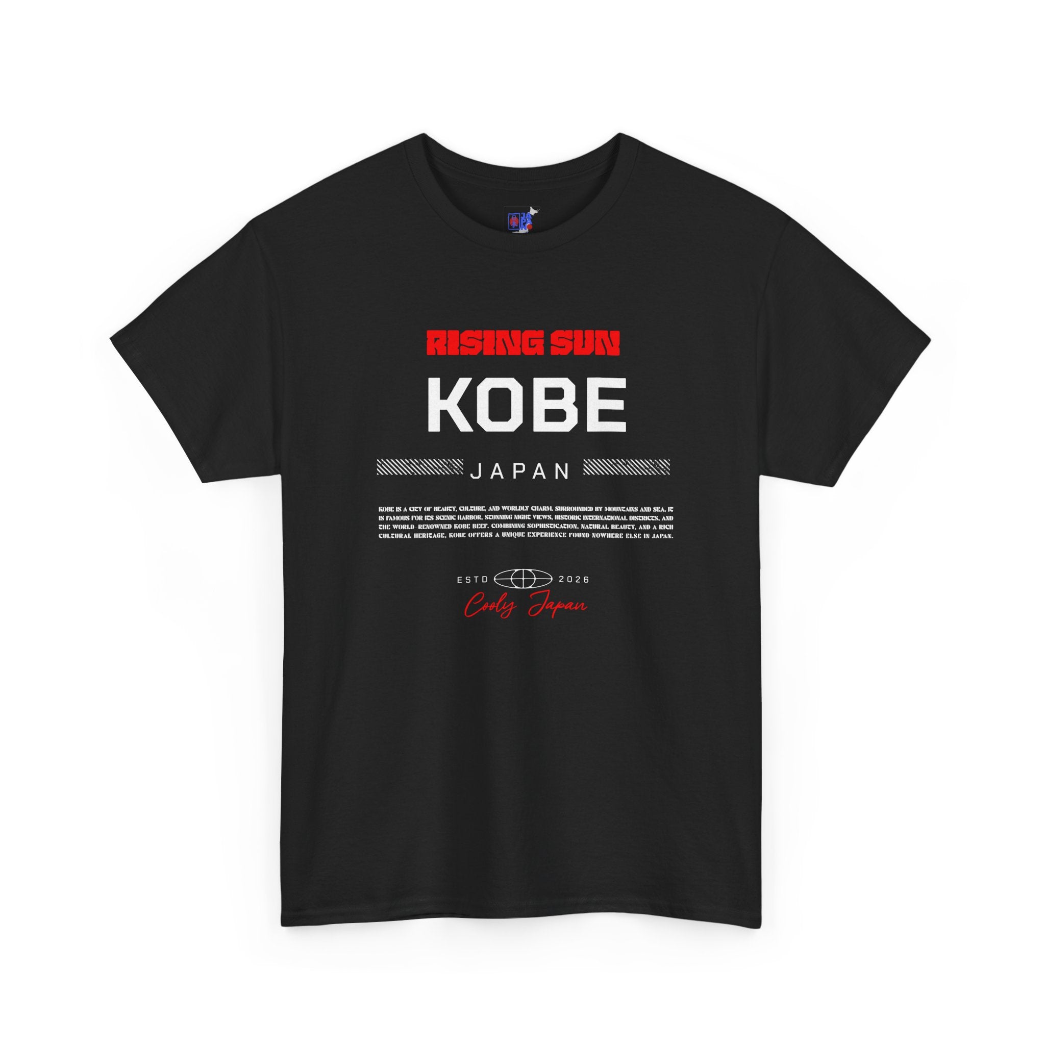 Kobe T-Shirt | 神戸 Rokko Mountains & Harbor City Japan Tee | Designed by Japanese