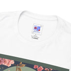 Shiba Inu Puppies Duo T-Shirt — Cute Cherry Blossom Dog Tee