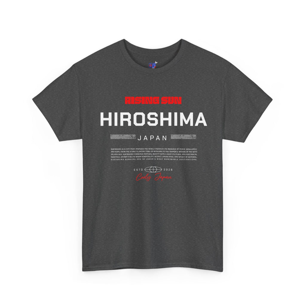 Hiroshima T-Shirt | 広島 Peace & Resilience Japan City Tee | Designed by Japanese