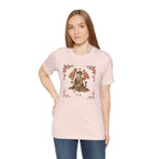 Floral Vintage Cat Tee — '美貓' Asian-Inspired Graphic T-Shirt