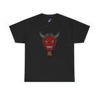 Red Oni Mask T-Shirt | Japanese Demon Hannya Graphic Tee