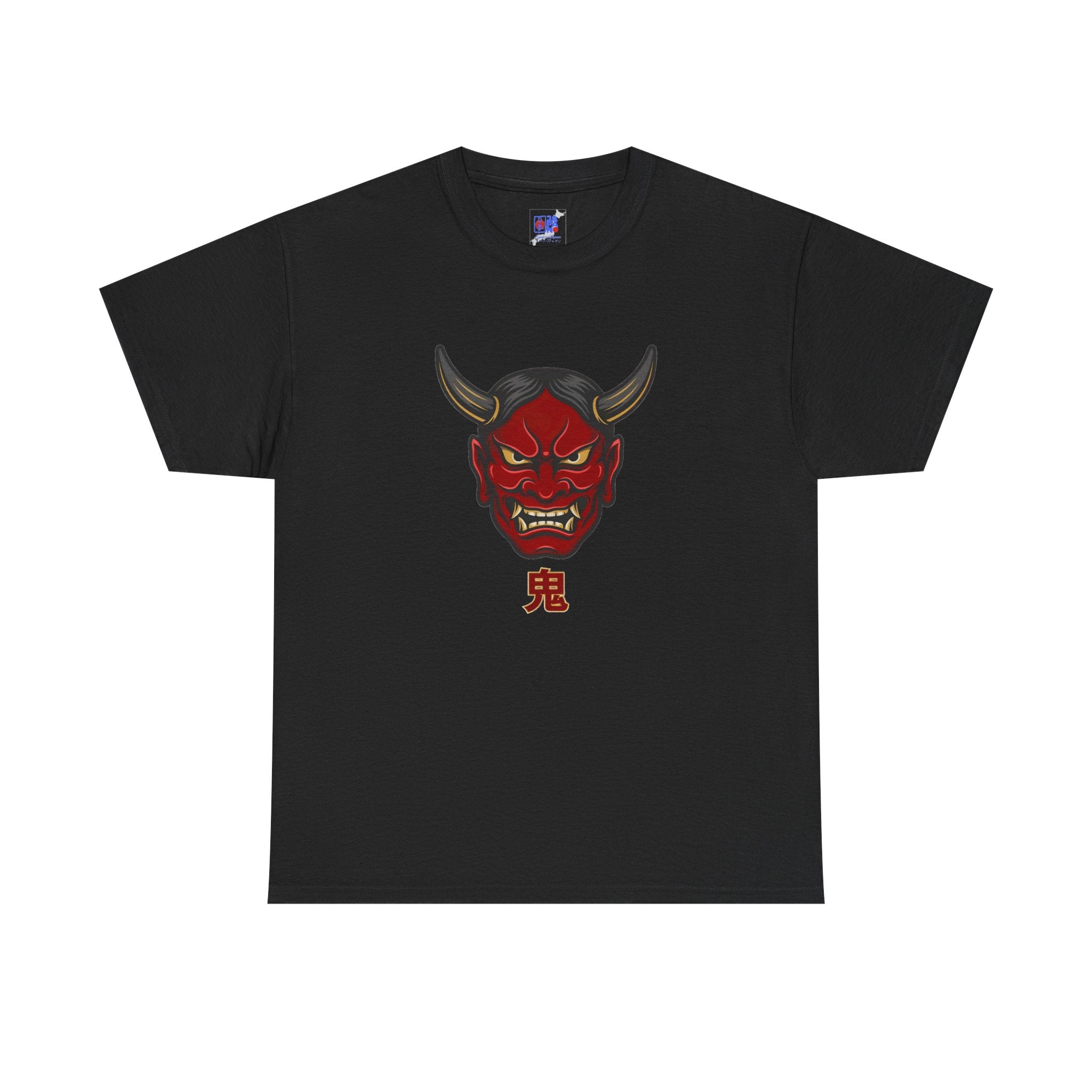 Red Oni Mask T-Shirt | Japanese Demon Hannya Graphic Tee
