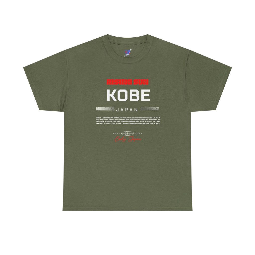Kobe T-Shirt | 神戸 Rokko Mountains & Harbor City Japan Tee | Designed by Japanese