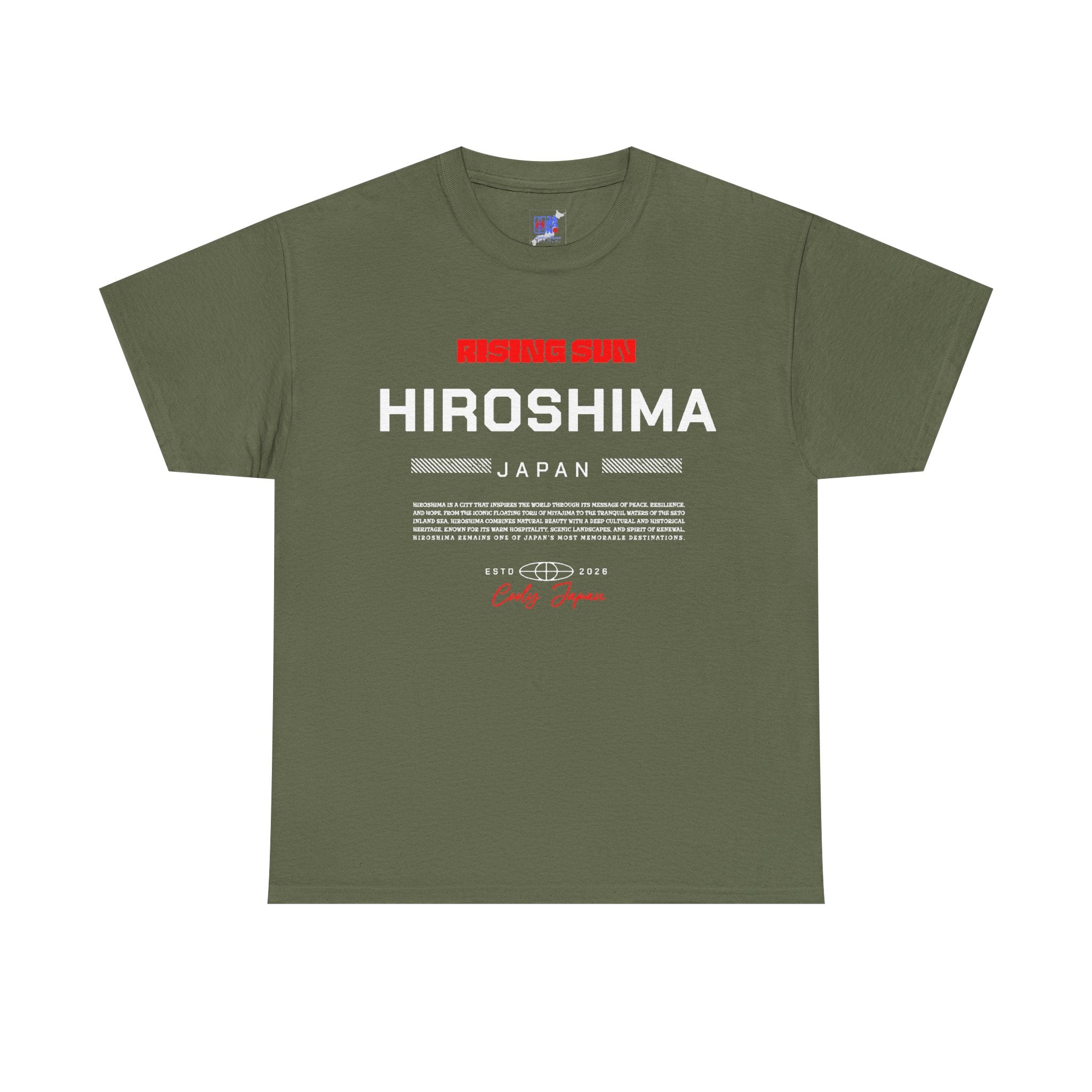 Hiroshima Japan T-Shirt, Where History Meets Hope, Miyajima Travel Souvenir, Japan Vacation Memory Tee, Gift for Japan Lovers
