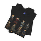 Shiba Inu Samurai T-Shirt, Japanese Warrior Dog Graphic Tee, Funny Dog Lover Gift, Anime Streetwear, Unisex Cotton Shirt