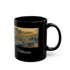 Hokusai Katsushika Hokusai Ukiyo-e Black Coffee Mug (11oz/15oz)