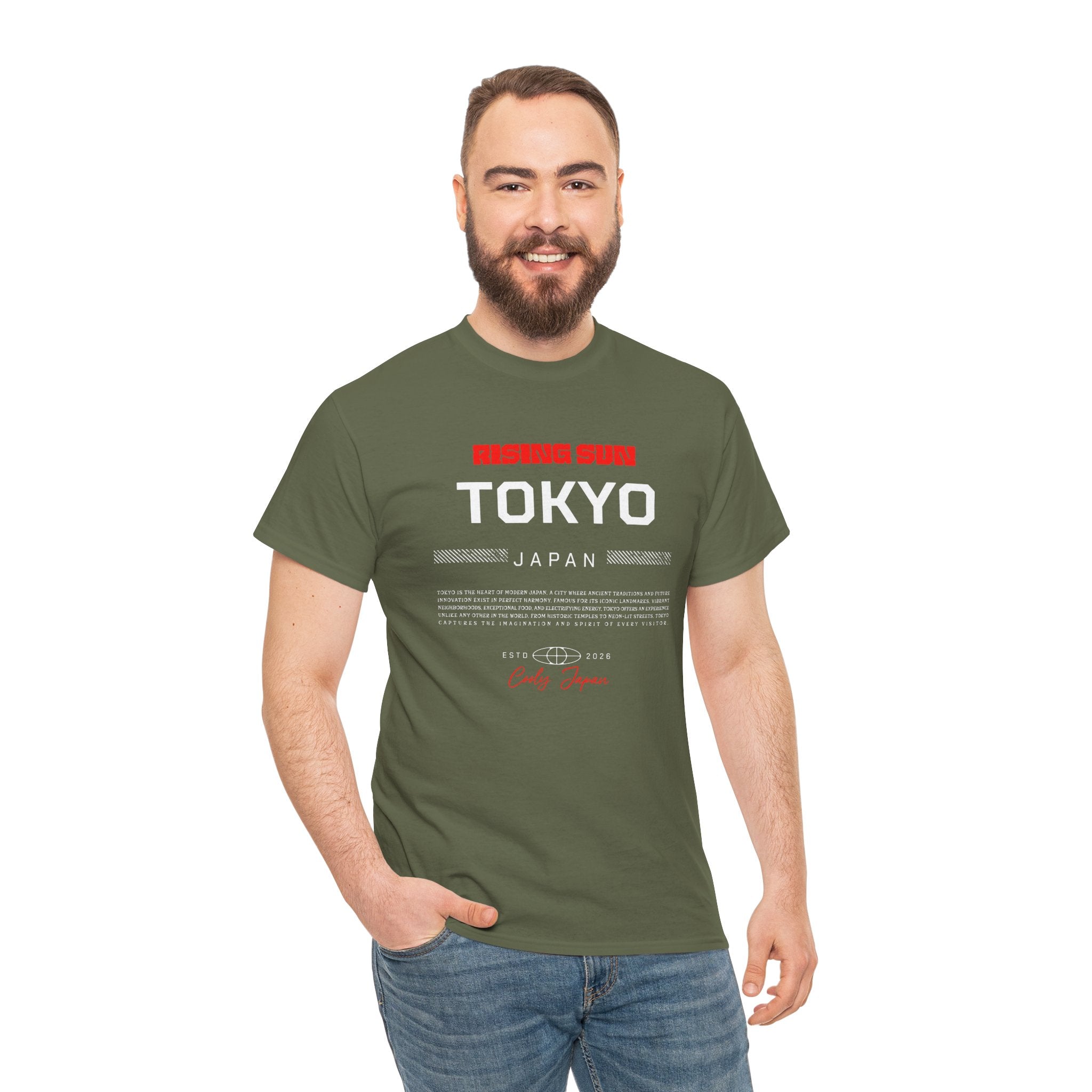 Tokyo T-Shirt | 東京 Where Future Meets Tradition Japan City Tee | Designed by Japanese