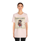 Kawaii Sakura Samurai T-Shirt — Cute Anime Warrior Tee