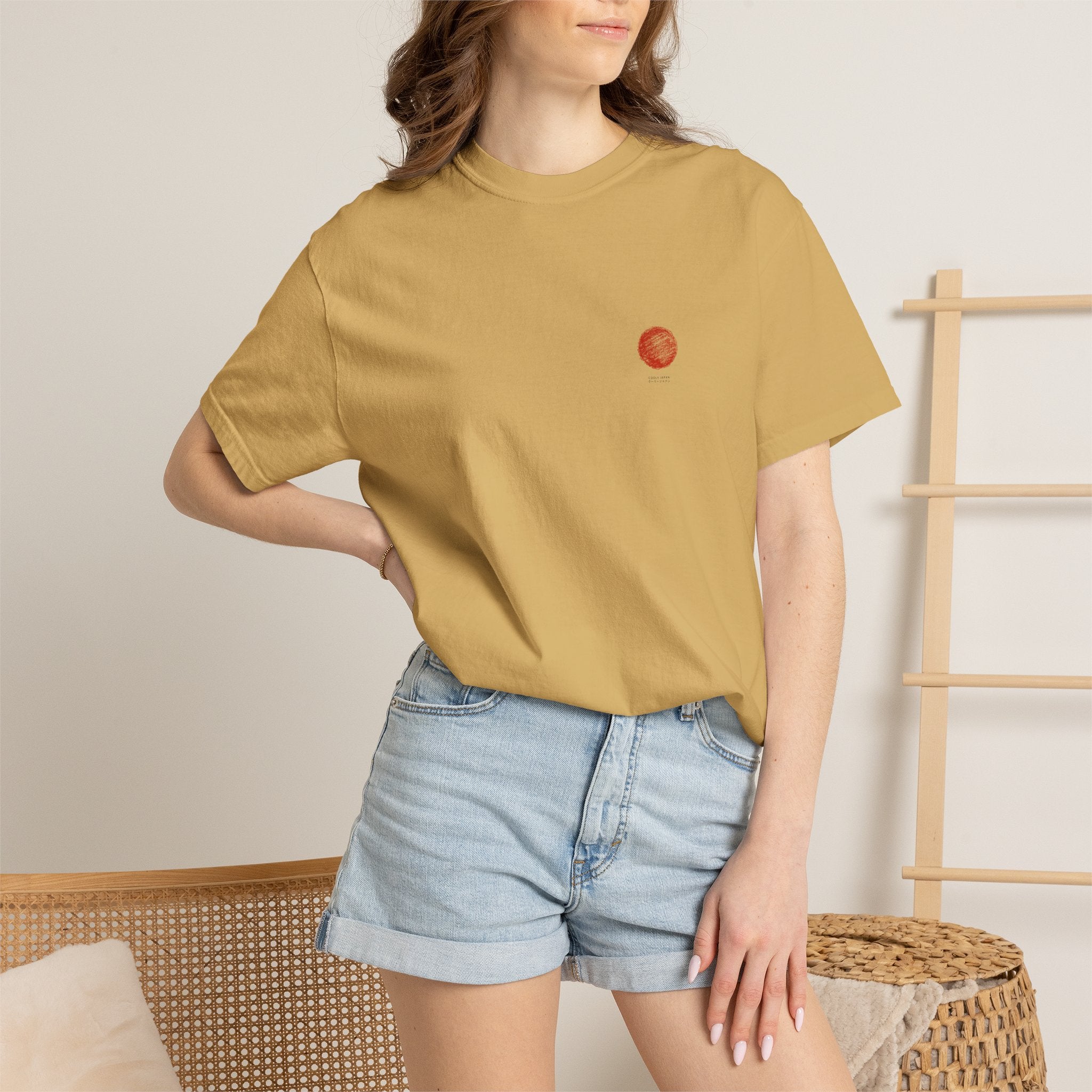 CoolyJapan — Hayate 疾風 Cheetah Tee | Light Color | Comfort Colors 1717