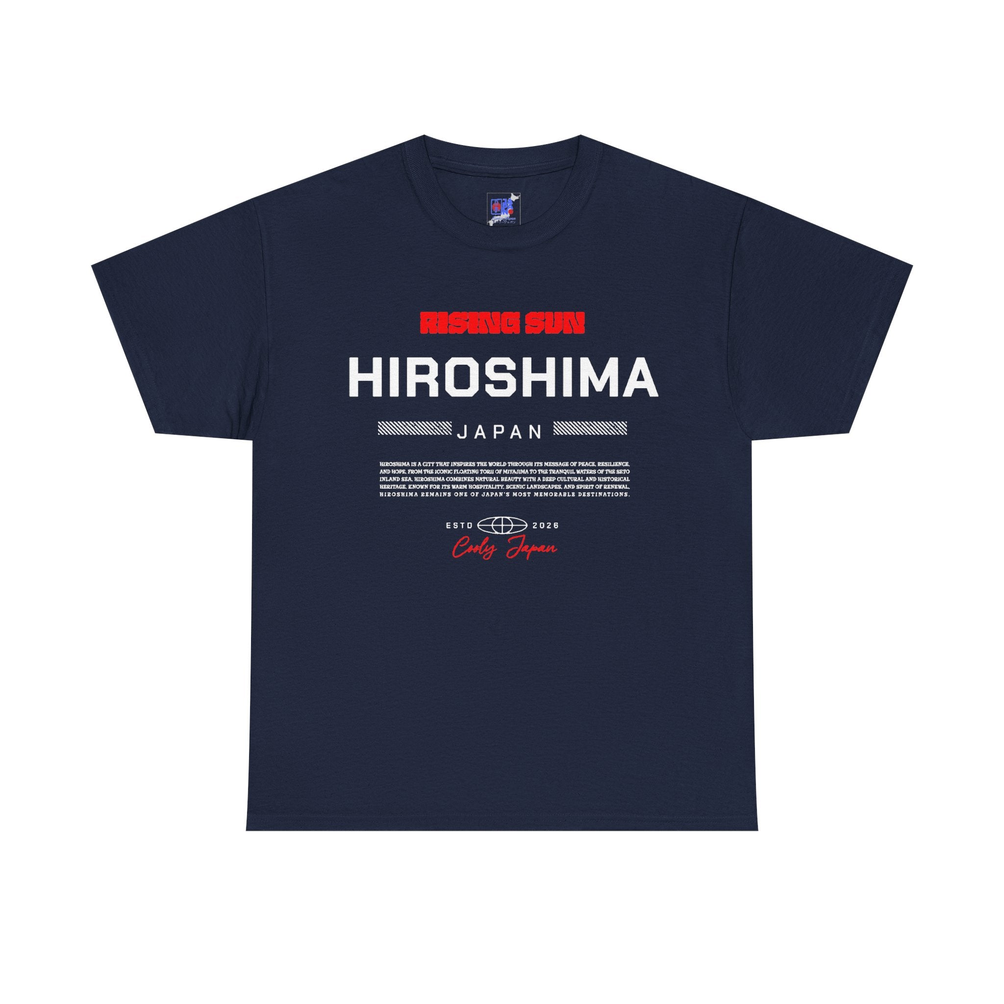 Hiroshima Japan T-Shirt, Where History Meets Hope, Miyajima Travel Souvenir, Japan Vacation Memory Tee, Gift for Japan Lovers