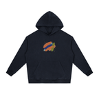 CoolyJapan Heavyweight Drop-Shoulder Hoodie — 380gsm 85% Cotton Oversized Fleece