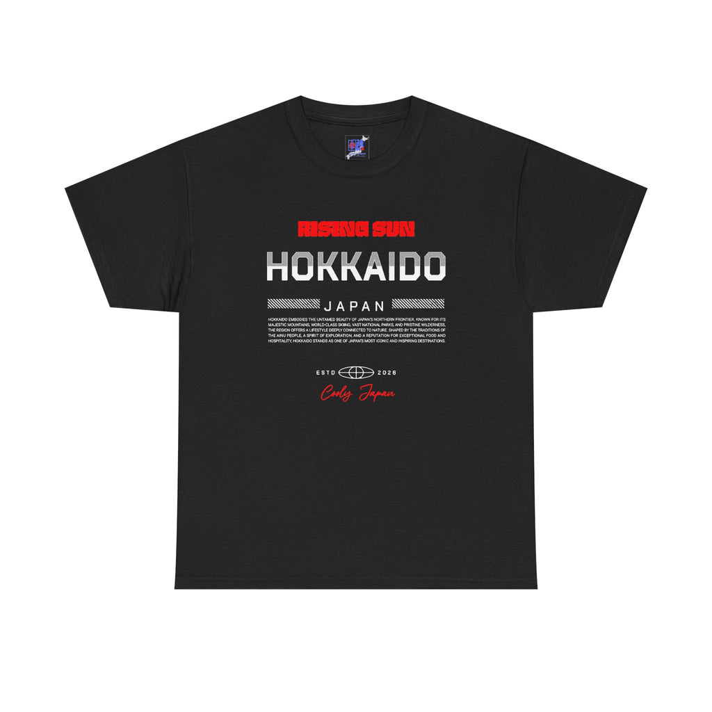 Hokkaido Japan T-Shirt, Japanese Alps & Ski Travel Souvenir Tee  Snow Adventure Shirt  Japan Vacation Memory Gift | Hokkaido Nature Apparel