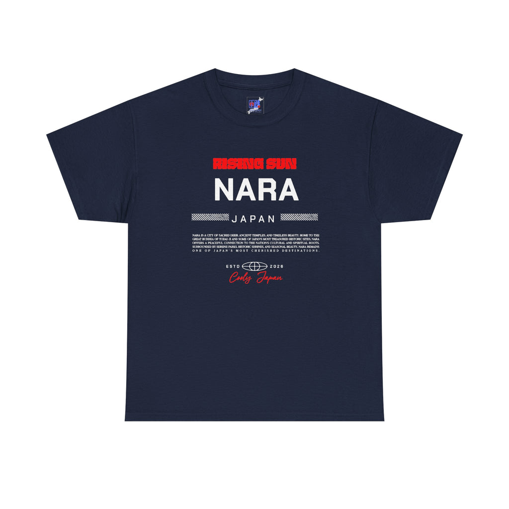 Nara Japan T-Shirt, Where Deer and History Walk Together, Ancient Japan Travel Souvenir, Nara Vacation Memory Tee, Gift for Japan Lovers