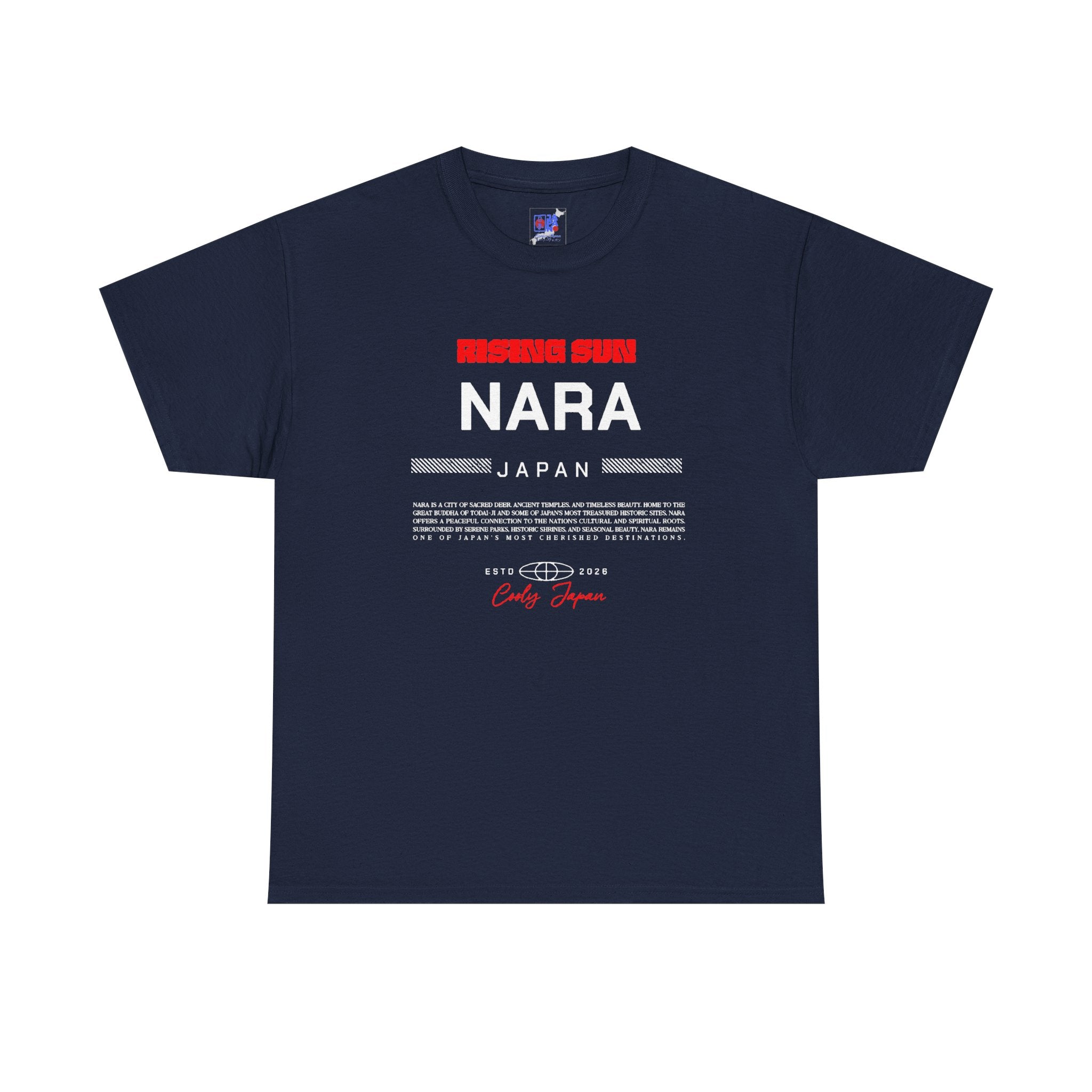 Nara Japan T-Shirt, Where Deer and History Walk Together, Ancient Japan Travel Souvenir, Nara Vacation Memory Tee, Gift for Japan Lovers