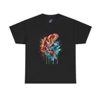 Koi Fish Watercolor T-Shirt — Vibrant Drip Art Tee