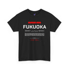 Fukuoka T-Shirt | 福岡 Hakata Ramen Front & Back Print | Japan City Series Tee