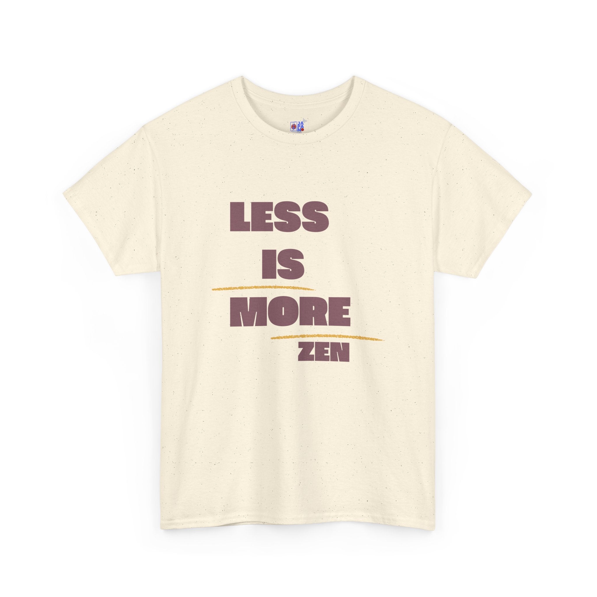 Less Is More Zen T-Shirt — Minimalist Mindfulness Tee