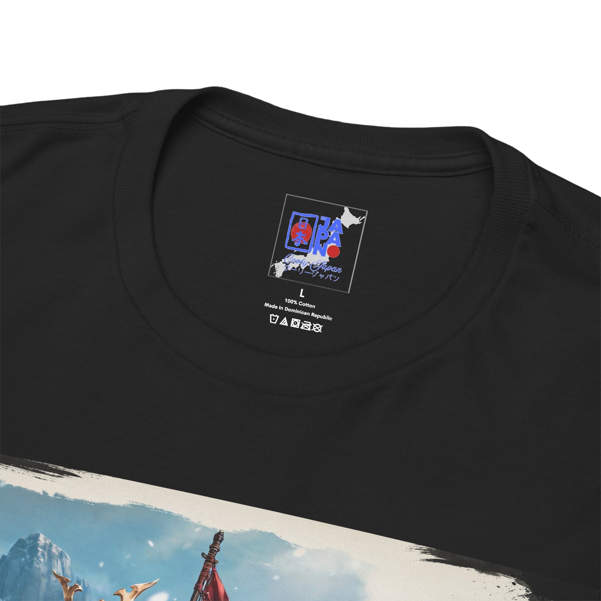 Snow Leopard Samurai T-Shirt — 雪豹武士 Soul of the Snow Mountain | Yukihyo Bushi Japanese Warrior Spirit Graphic Tee