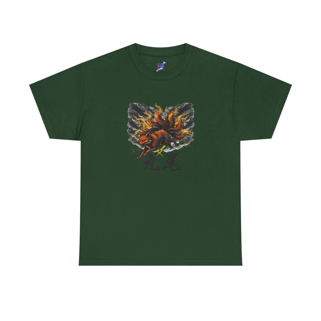 Japanese Fox Spirit  Graphic Tee  Mythology Shirt