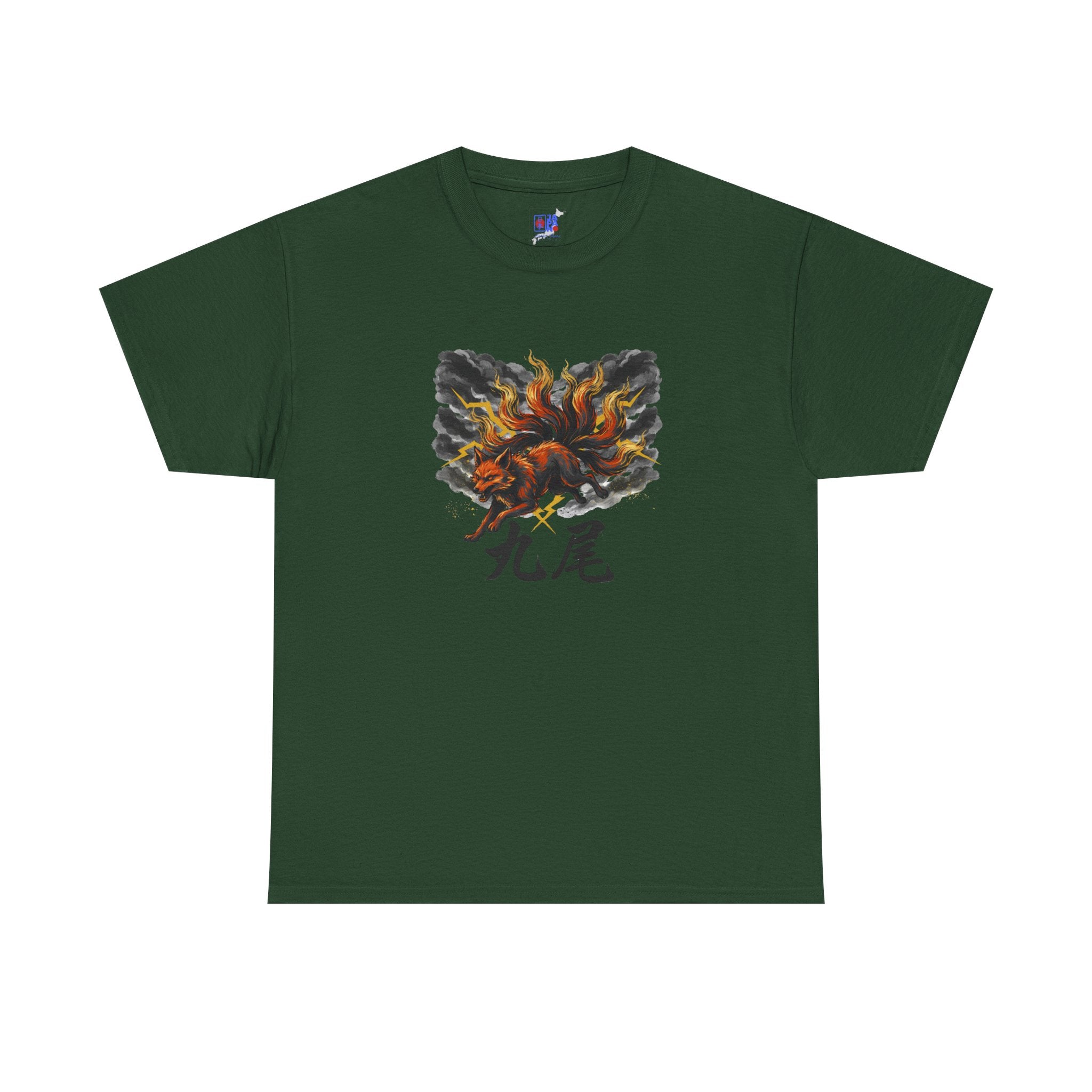 Japanese Fox Spirit  Graphic Tee  Mythology Shirt