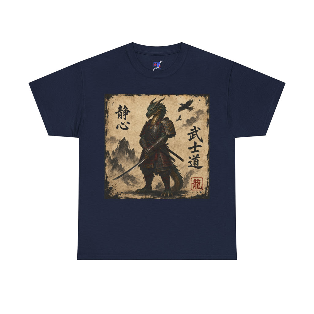 Samurai Dragon Tee Version 1 — Bushidō Ink Warrior Graphic T-Shirt