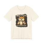 Akita Morning Blend Tee | Shiba Inu Coffee Dog Illustration