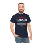 Nagano Japan T-Shirt  Heart of the Japanese Alps  Mountain Adventure and Ski Travel Souvenir Nature Lover Gift  Japan Vacation Memory Tee