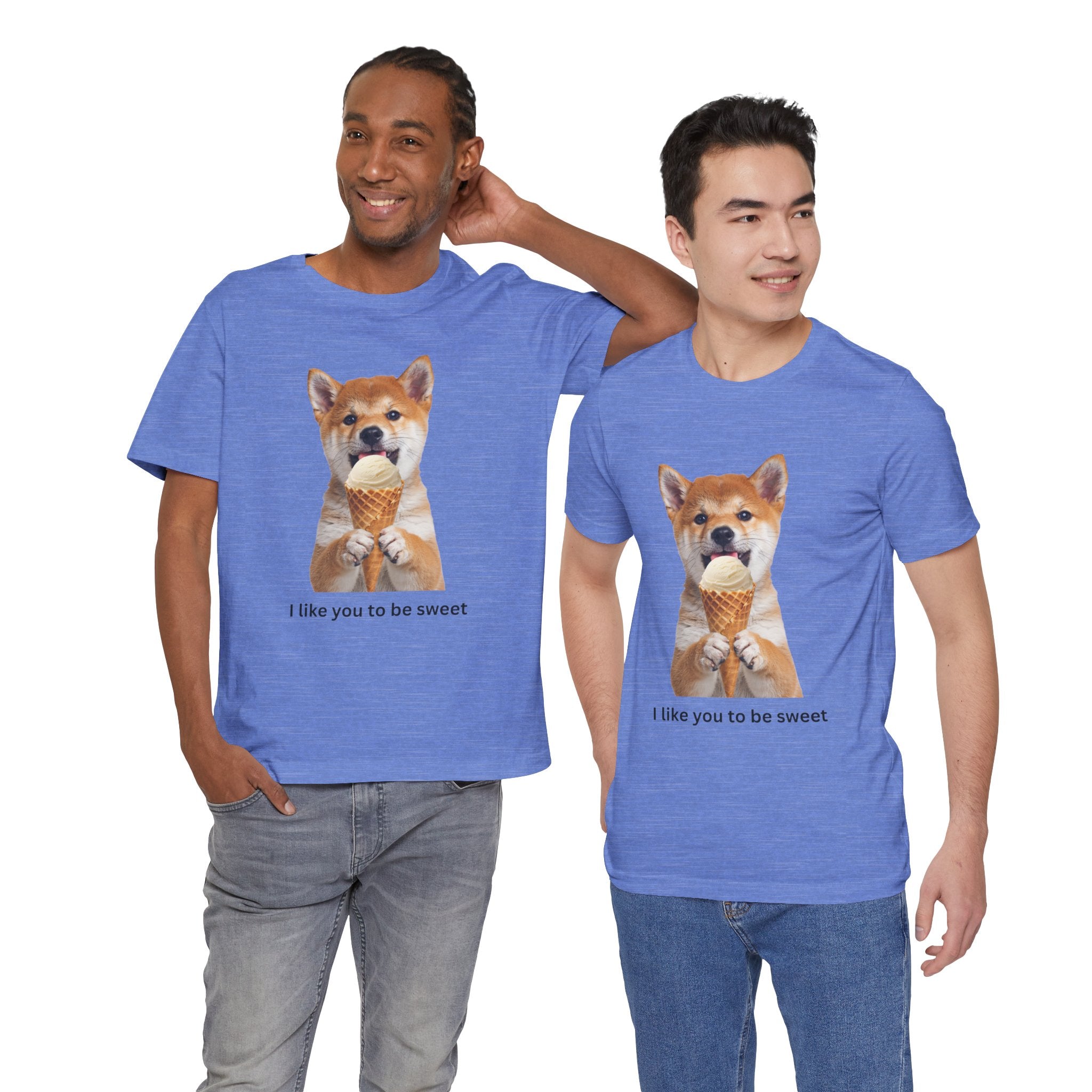 I Like You To Be Sweet Shiba Inu Eating Ice Cream T-Shirt