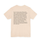 Teisai Hokuba "Swallows and Peonies" | Edo-period Surimono Art Tee (Light)