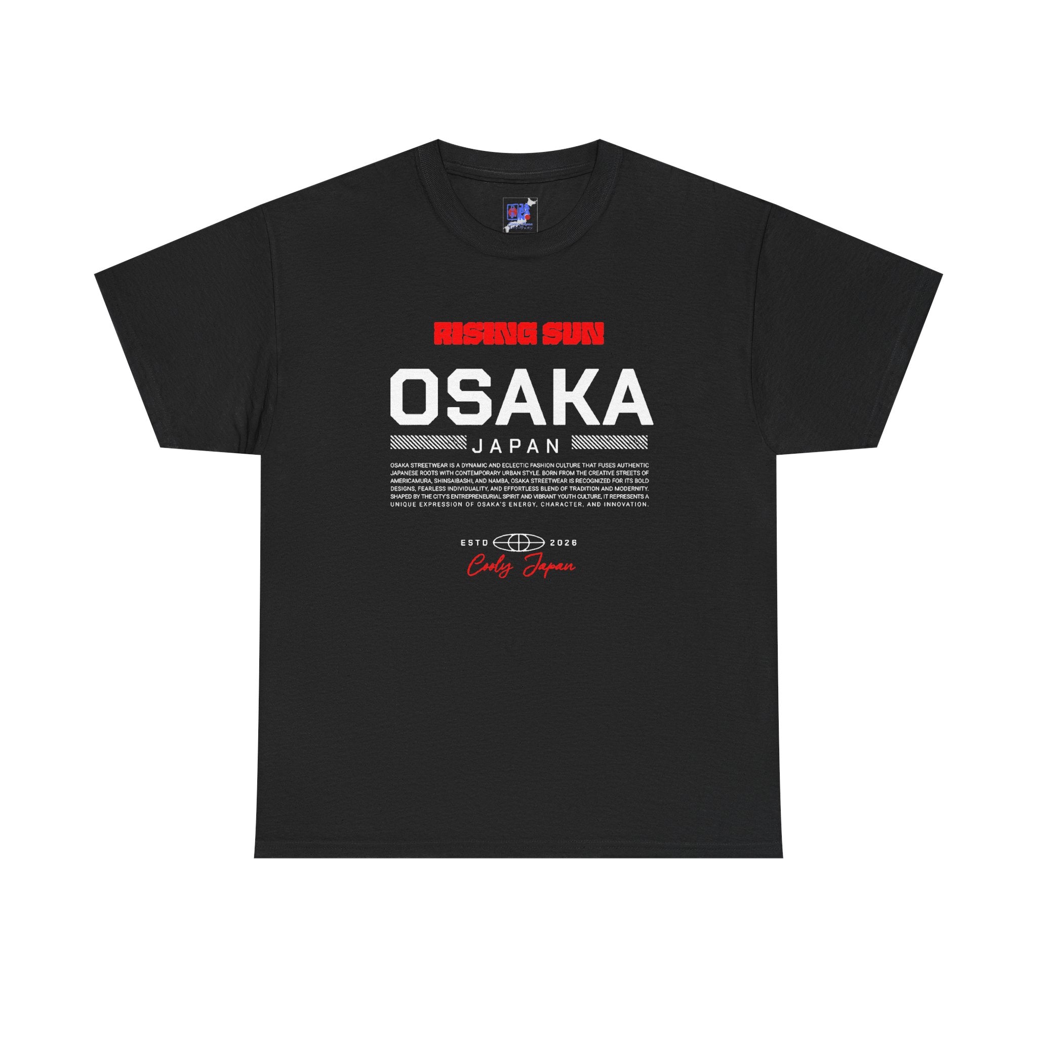 Osaka Japan T-Shirt, The Soul of Kansai  Dotonbori Travel Souvenir  Japan Vacation Memory Tee  Gift for Japan Lovers