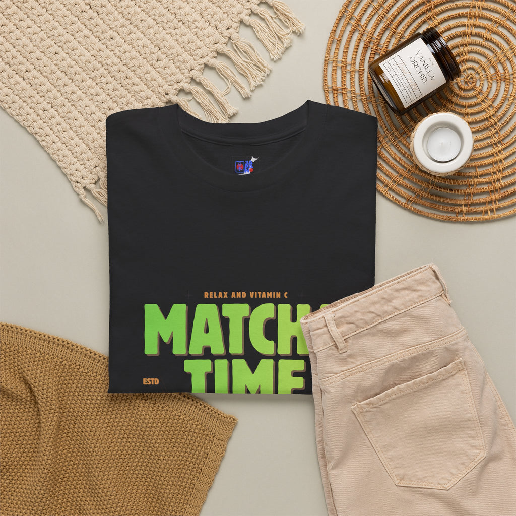 Matcha Time Tee — "Matcha Time to Make Life More Focused" Graphic T-Shirt