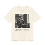 Nikola Tesla "Be Alone" | Verified Quote T-Shirt | The Thinking Person's Tee